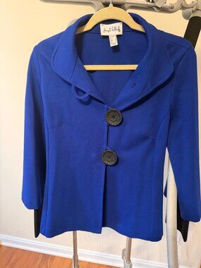 Joseph Ribkoff Stunning Blue Jacket / Blazer, Size 6